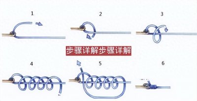 图解:详细教你七种鱼线和鱼钩的绑法