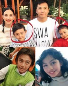 刘烨之子一诺近照流出,混血五官精致,立志当演员