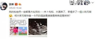 欧弟二胎最新(欧弟宣布怀二胎)