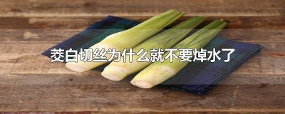 茭白切丝为什么就不脆了 茭白切丝为什么就不长了