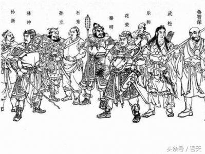 梁山好汉中,这5个人是马军五虎将,个个都是骁勇善战