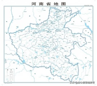 河南省各市、县地图